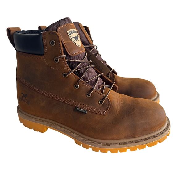 Irish Setter Work Boot Hopkins 6" Safety Toe EH, Waterproof Leather Size 12EE - Picture 1 of 12